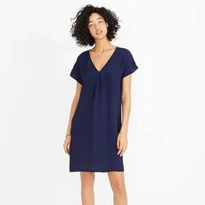 Madewell navy‎ shift dress woman’s size M